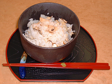 マツタケご飯