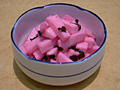 山芋の梅酢漬け